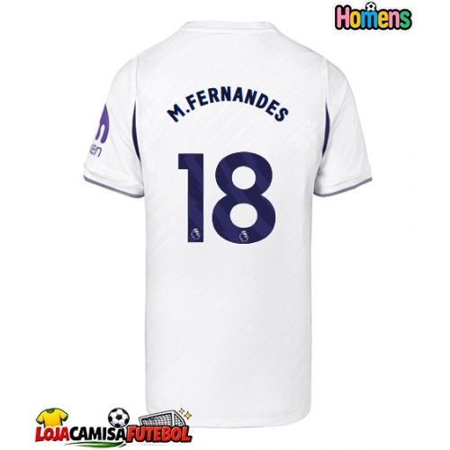 Camisa de Futebol Tottenham Hotspur Mateus Fernandes #18 Equipamento Principal 2026-27 Manga Curta